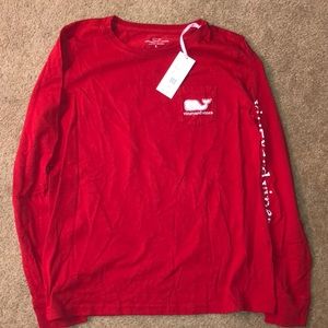 New with tags vineyard vines long sleeve tee
